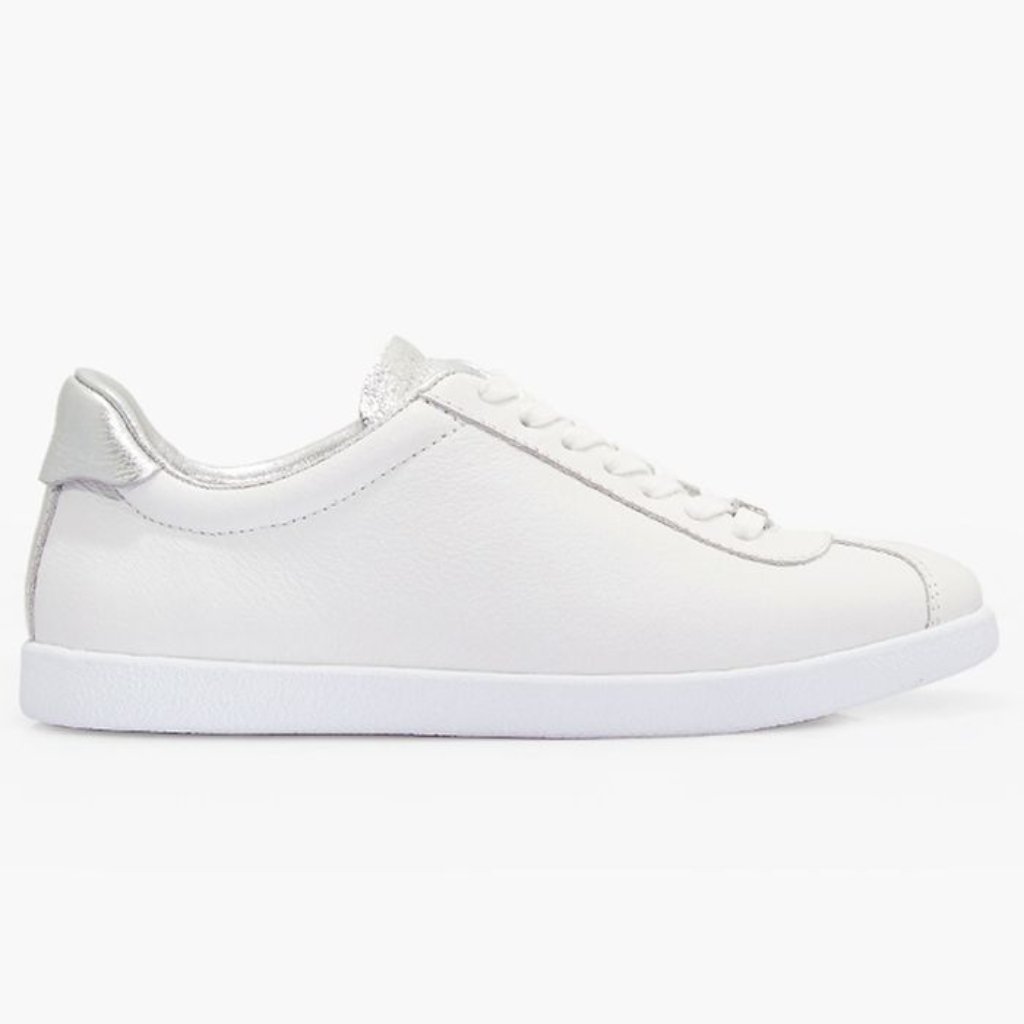Paige Amy White Leather Sneakers Minimalist Quiet Luxury